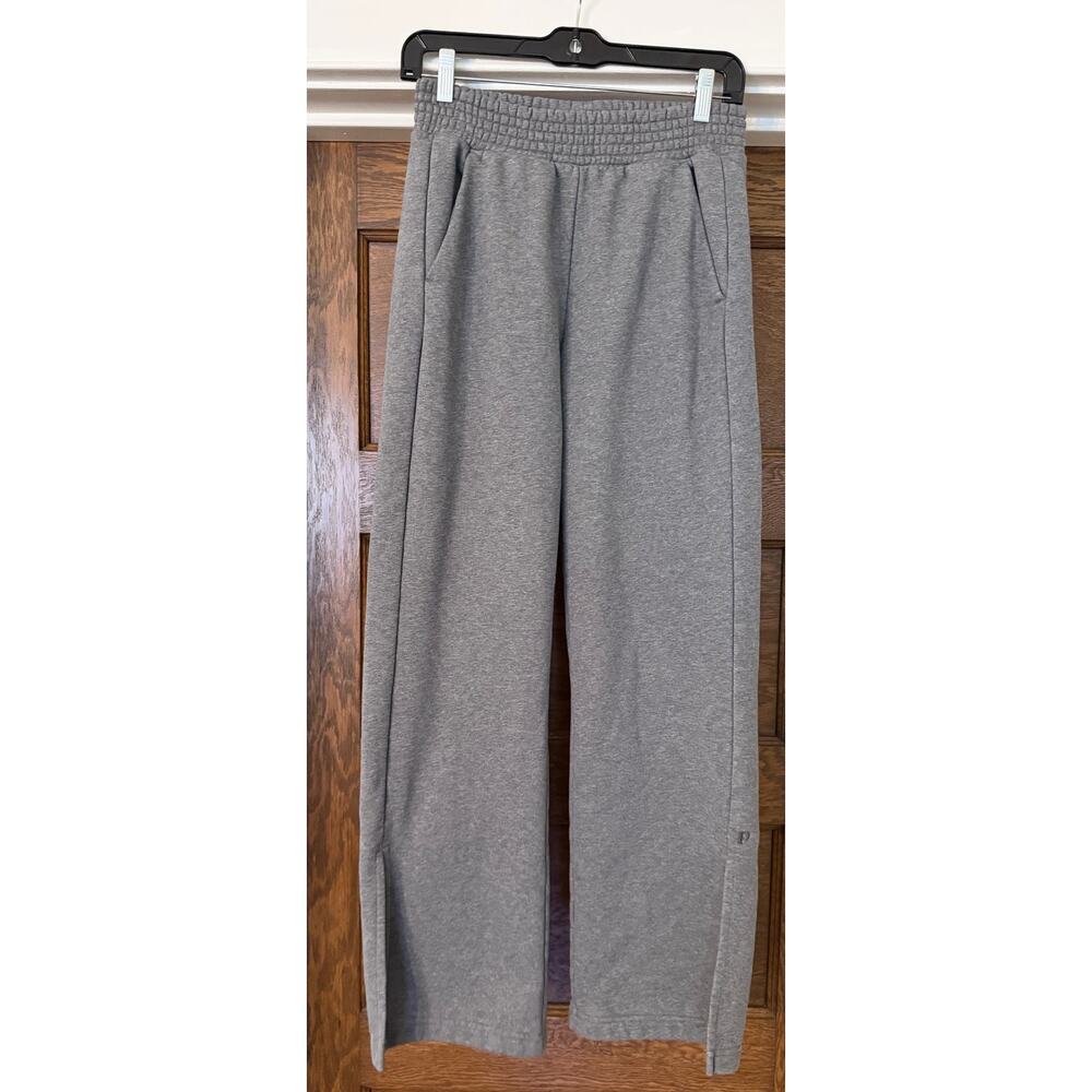 PACT Organic Cotton Airplane Wide Leg Sweatpants Lounge Size S - Picture 2 of 6